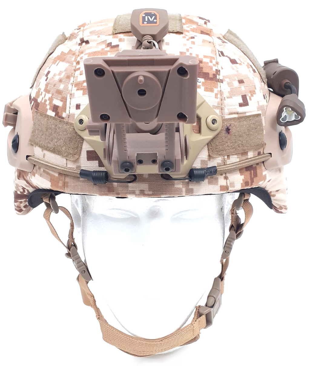 Casco Antibalas Nivel IIIA Modelo MICH MARINE TACTICO BALLISTIC PROTECTION IV